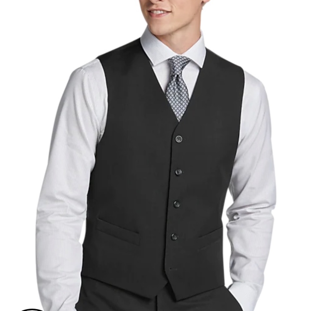 Men’s Charcoal Vest
